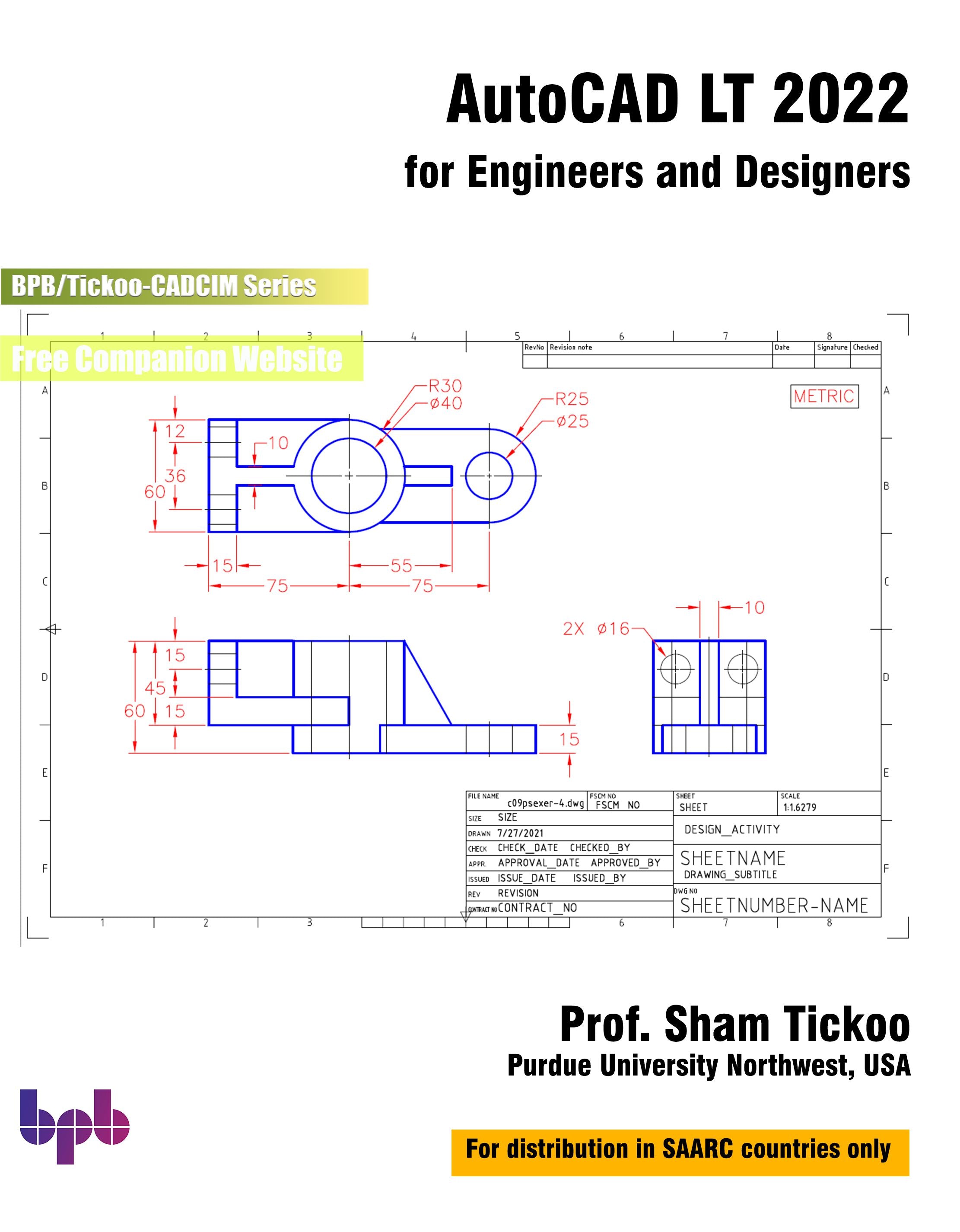 AutoCAD LT 2022 for Engineers and Designers