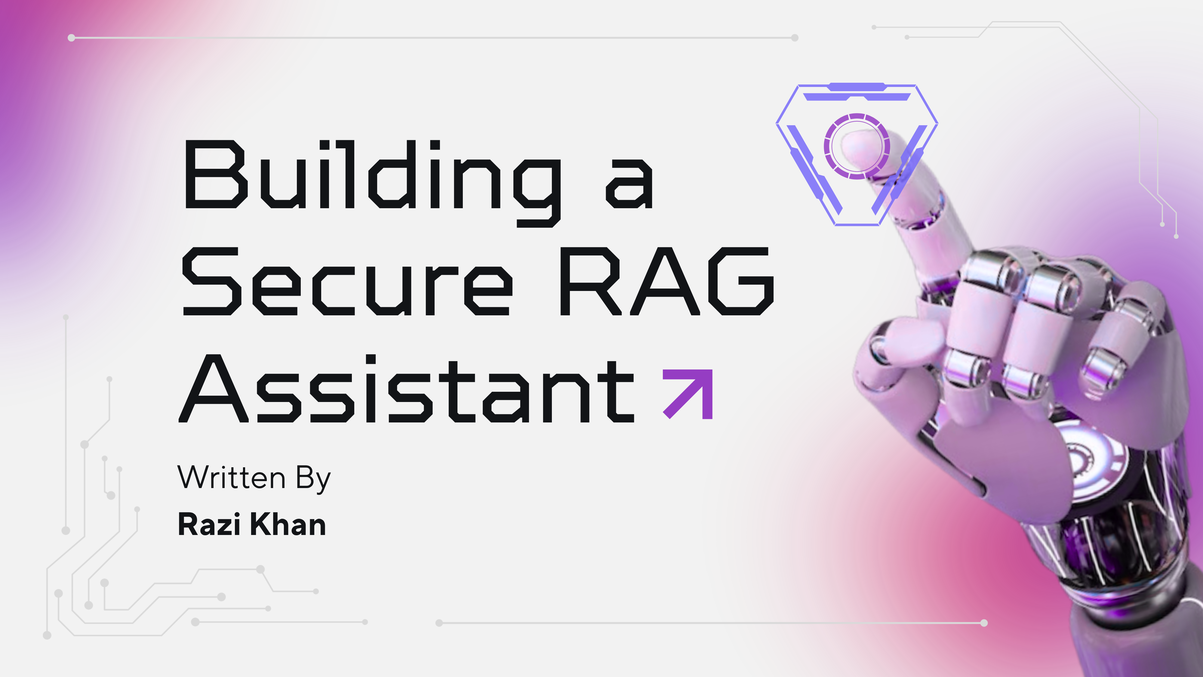 Building a Secure RAG Assistant for Clinical, HR, and Compliance Policies