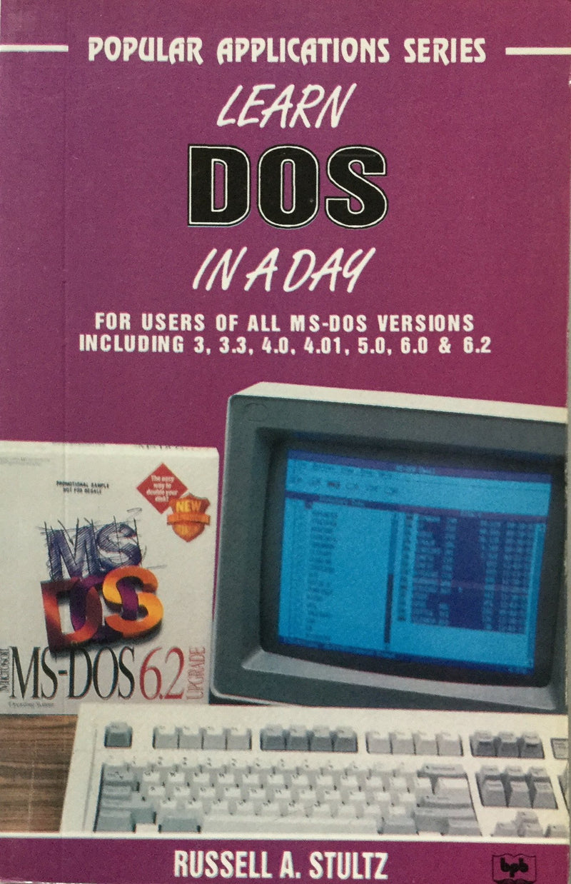 Popular Applications Series Learn DOS In A DAY