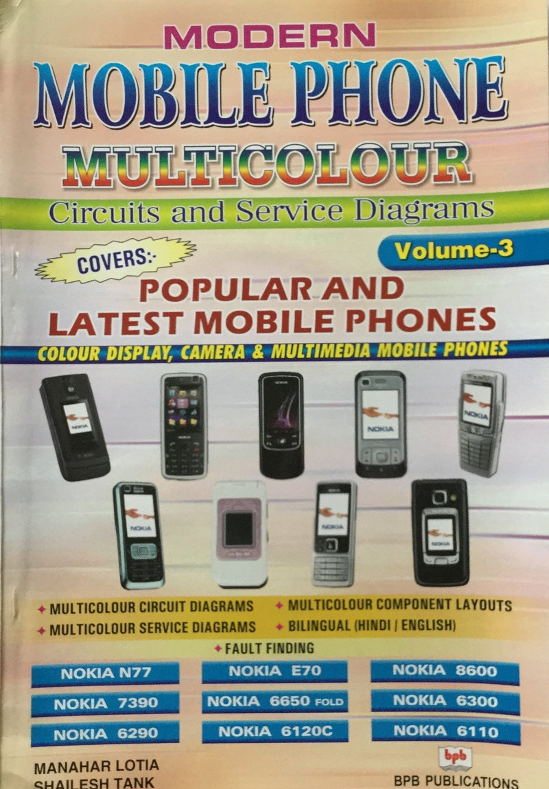 Modern Mobile Phone Multicolour Circuits and Service Diagrams- Vol-3