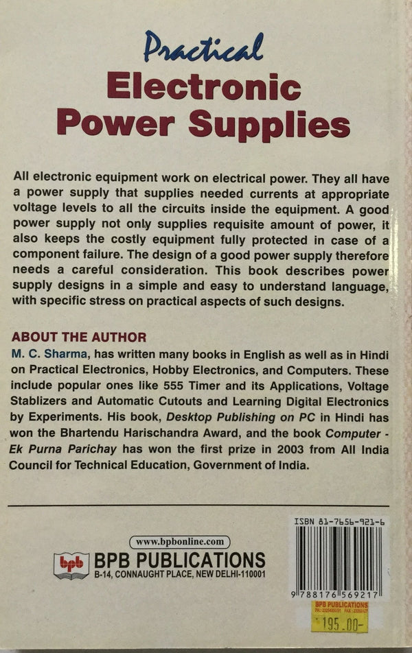 Practical Electronic Power Supplies books