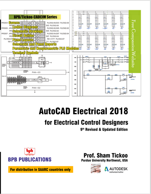 AutoCAD Electrical 2018 for Electrical Control Designers