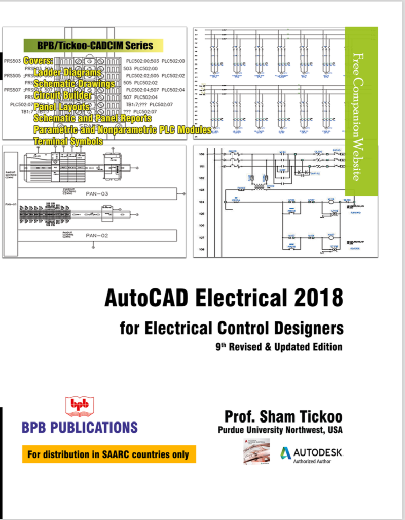 AutoCAD Electrical 2018 for Electrical Control Designers
